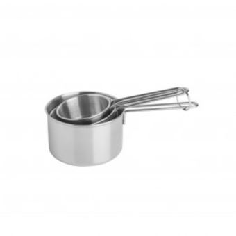 Picture of MEASURING CUPS STAINLESS STEEL X 3